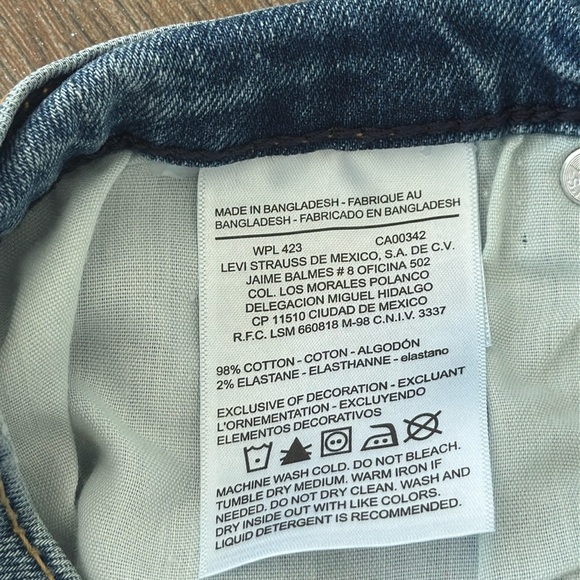 Denim Distressed Women's Shorts - Picture 3 of 6